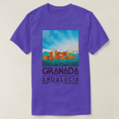 Granada Andalucia Spanje T-shirt (Design voorkant)