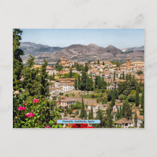 Granada, Andalusië, Spanje Briefkaart