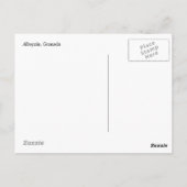 Granada Briefkaart (Achterkant)