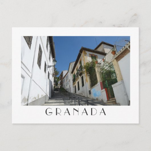 Granada Briefkaart (Voorkant)