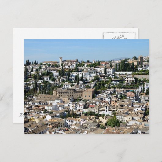 Granada Briefkaart (Voorkant / Achterkant)