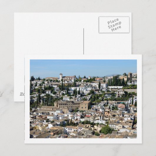 Granada Briefkaart (Voorkant / Achterkant)