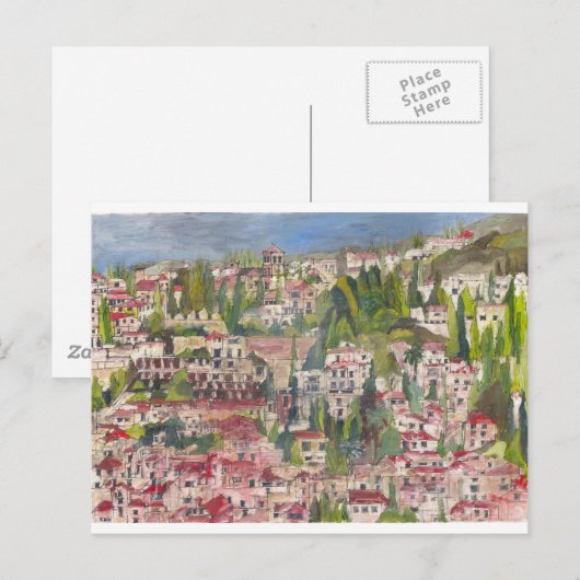 Granada Briefkaart (Voorkant / Achterkant)