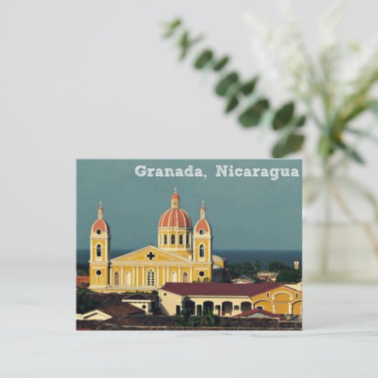 Granada, Briefkaart Nicaragua (Staand voorkant)