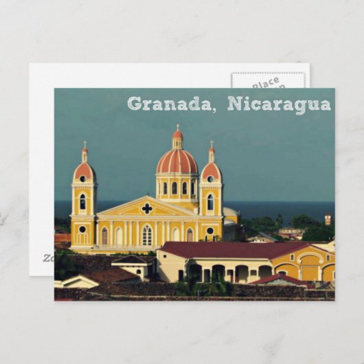 Granada, Briefkaart Nicaragua (Voorkant / Achterkant)