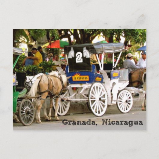Granada, Briefkaart Nicaragua (Voorkant)