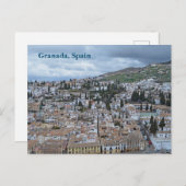 Granada-daken Briefkaart (Voorkant / Achterkant)