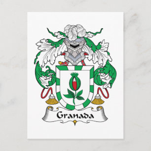 Granada Family Crest Briefkaart
