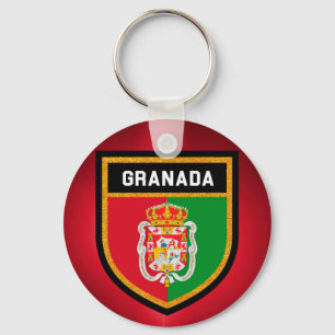 Granada Flag Sleutelhanger