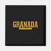 Granada High School Softbal Magneet (Voorkant)