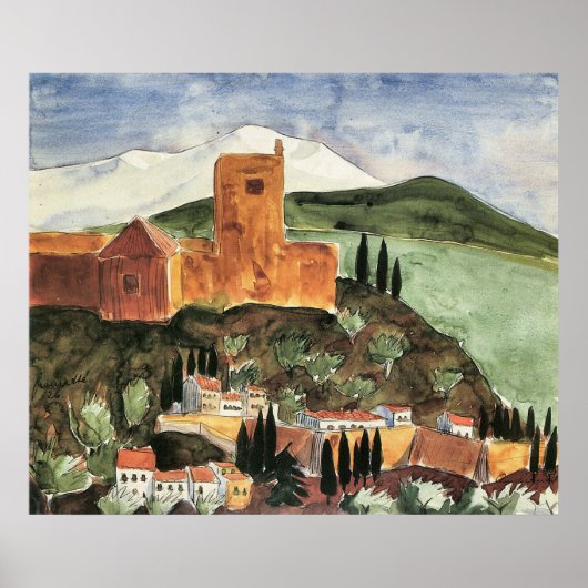 Granada II van Walter Gramatte Poster (Voorkant)