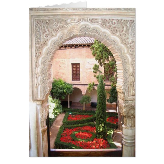 Granada La Alhambra Garden Flash (Voorkant)