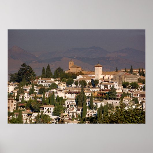 Granada Landscape Poster (Voorkant)