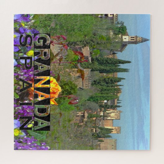 Granada Legpuzzel (Horizontaal)