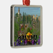 Granada Metalen Ornament (Rechts)