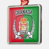 Granada Metalen Ornament (Links)