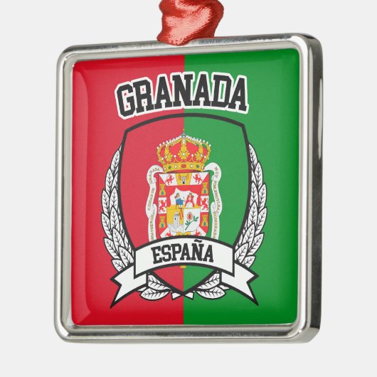 Granada Metalen Ornament (Links)