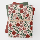 Granada: Patroon van Granaatappels Inpakpapier Vel (In situ)