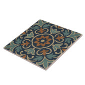 Granada Petals – Moorish Blossom Tile Design Tegeltje (Zijkant)