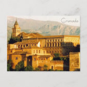 granada red alhambra briefkaart (Voorkant)