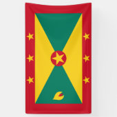 Granada Spain flag Banner (Verticaal)