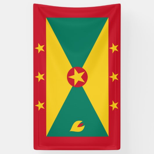 Granada Spain flag Banner (Verticaal)