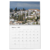 Granada, Spanje 2027 Agenda Kalender (Feb 2027)