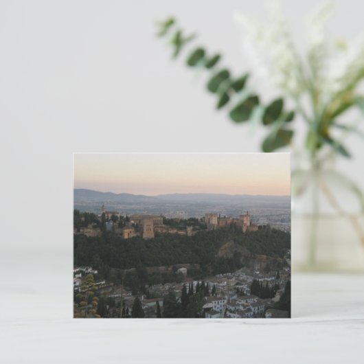 Granada Spanje, Alhambra Briefkaart (Staand voorkant)