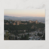 Granada Spanje, Alhambra Briefkaart (Voorkant)