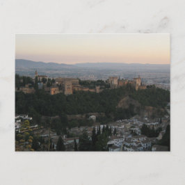 Granada Spanje, Alhambra Briefkaart