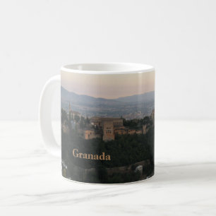 Granada Spanje, Alhambra Briefkaart Koffiemok