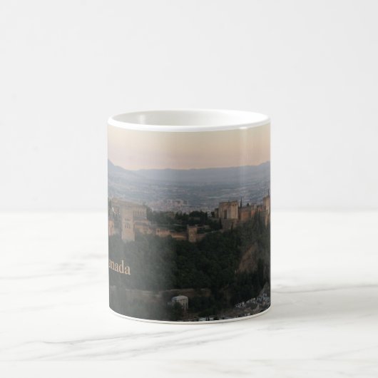 Granada Spanje, Alhambra Briefkaart Koffiemok (Center)