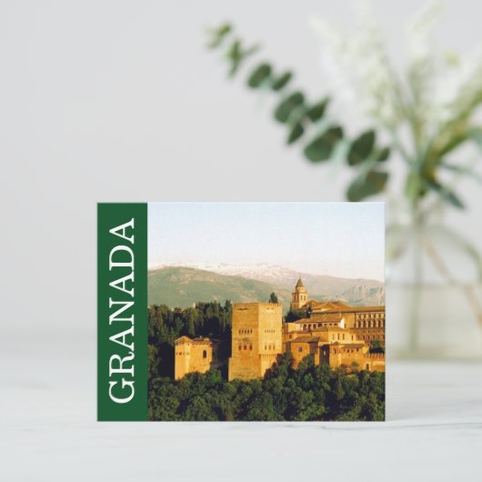 granada spanje briefkaart (Staand voorkant)