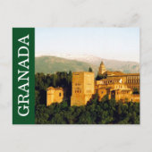 granada spanje briefkaart (Voorkant)
