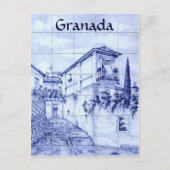 Granada, Spanje Briefkaart (Voorkant)