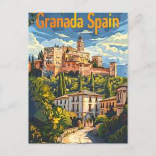 Granada Spanje Briefkaart