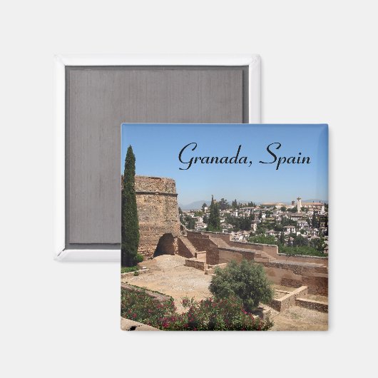 Granada, Spanje Magneet (Voorkant / Achterkant)