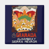 Granada Spanje Magneet (Voorkant)