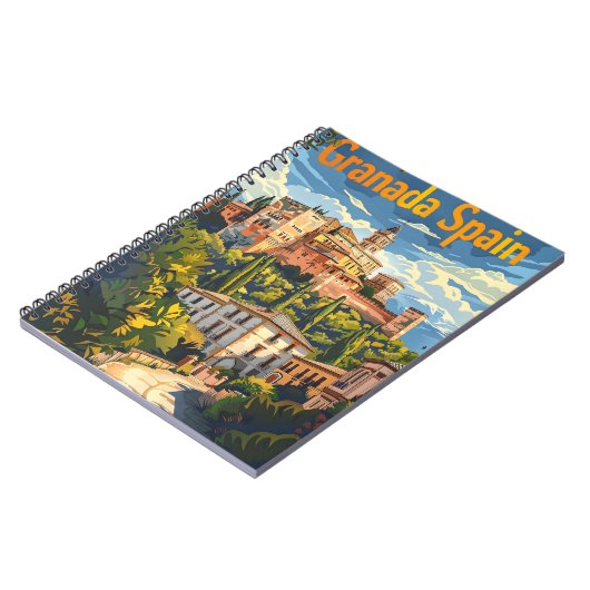 Granada Spanje Notitieboek (Linkerzijde)