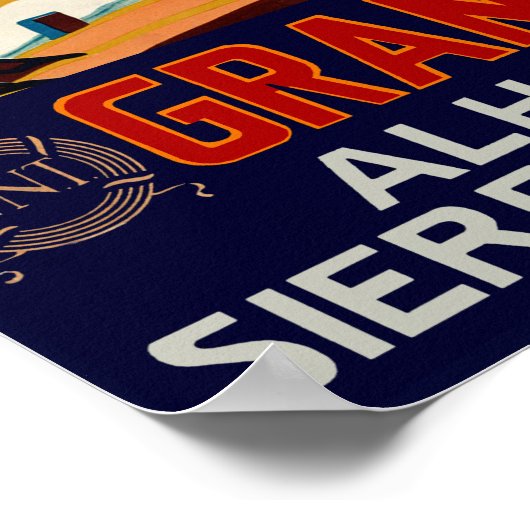 Granada Spanje Poster (Hoek)