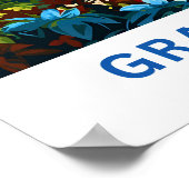 Granada Spanje Reisprint Poster (Hoek)