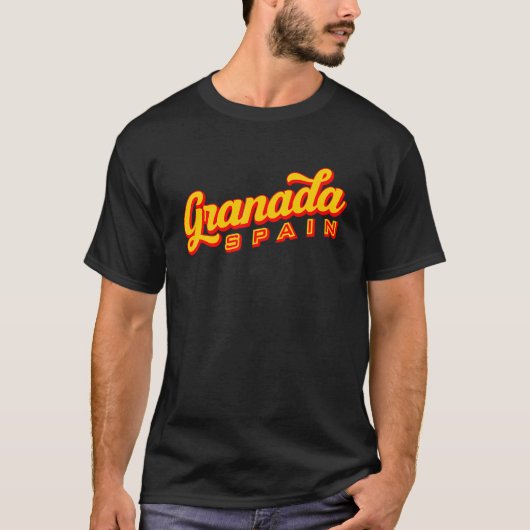 Granada Spanje T-shirt (Voorkant)