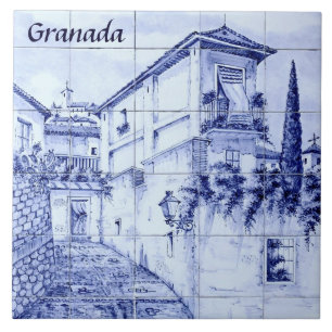 Granada, Spanje Tegeltje