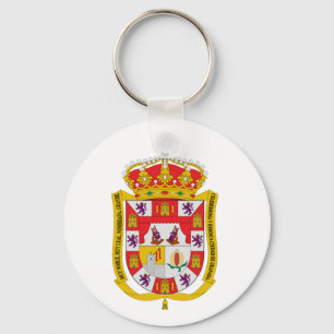 Granada (Spanje) Wapenstoofpot Sleutelhanger