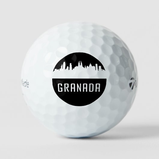 Granada | steden van Spanje Golfballen (Voorkant)