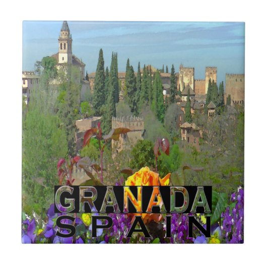 Granada Tegeltje (Voorkant)