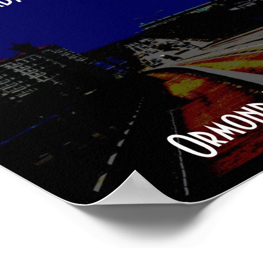 GranadaBridge, Granada Bridge, Ormond Beach, Fla Poster (Hoek)