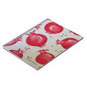Granatäpple Anteckningsbok Notitieboek (Linkerzijde)
