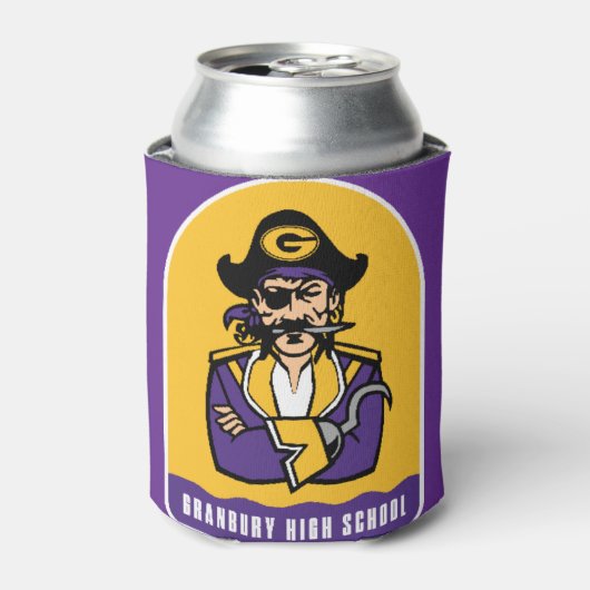Granbury High School Koelbox Blikjeskoeler (Blikje Voorkant)