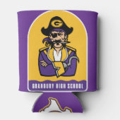 Granbury High School Koelbox Blikjeskoeler (Achterkant)